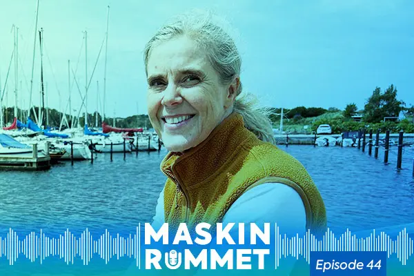 Jan Bonde er taget på vandretur med Merete Vandmose, projektleder hos Destination Fyn.