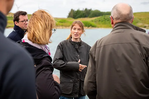 Sophy Høy fra Bramstrup fortæller om udviklingen på stedet